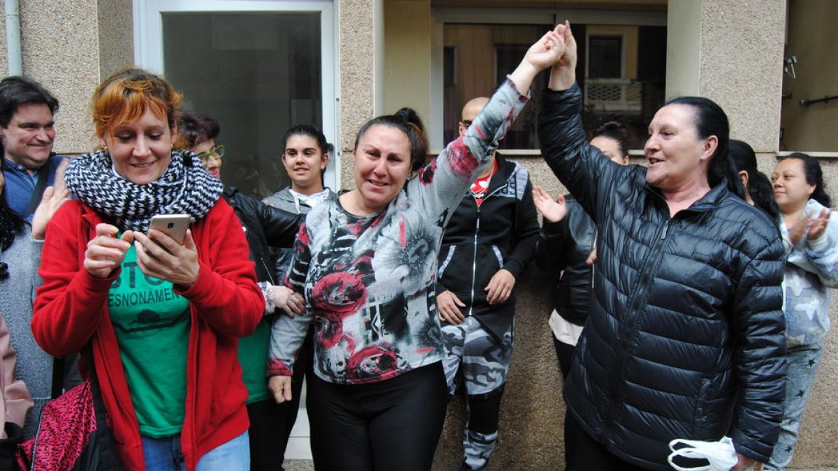 Una de les execucions paralitzades el 2018 a Balaguer.