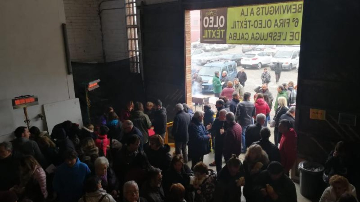 L’Espluga Calba va reunir nombrós públic a la Fira Oleotèxtil.