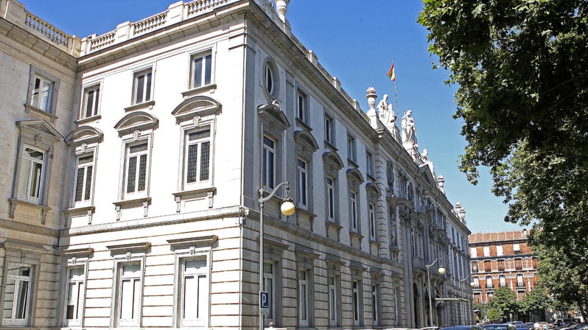 Imatge de la façana del Tribunal Suprem.