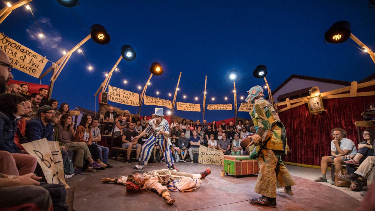 El más reciente espectáculo de clowns de La Baldufa, ‘Bye, bye Confetti’, estrenado en enero de 2019.