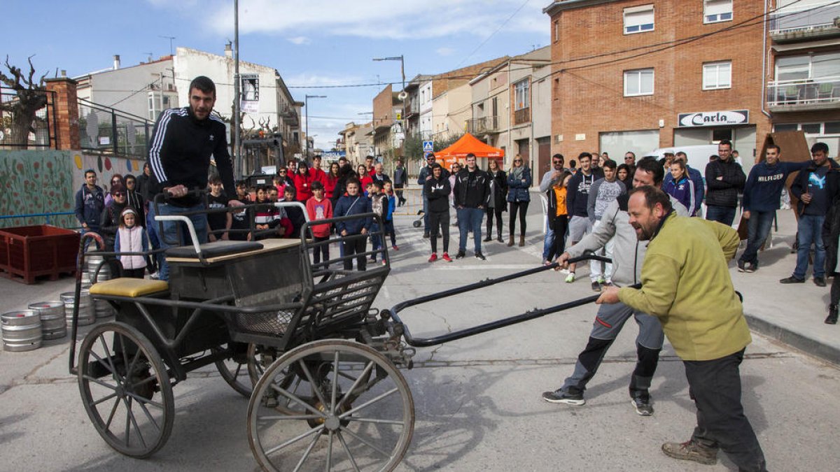 La nova gimcana de Rucs de Dos Potes va ser una de les activitats més freqüentades d’ahir.