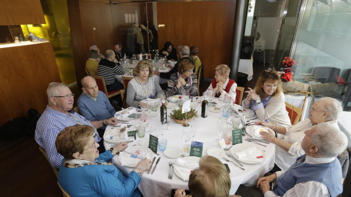 Imagen de archivo de la comida de Navidad del año pasado.