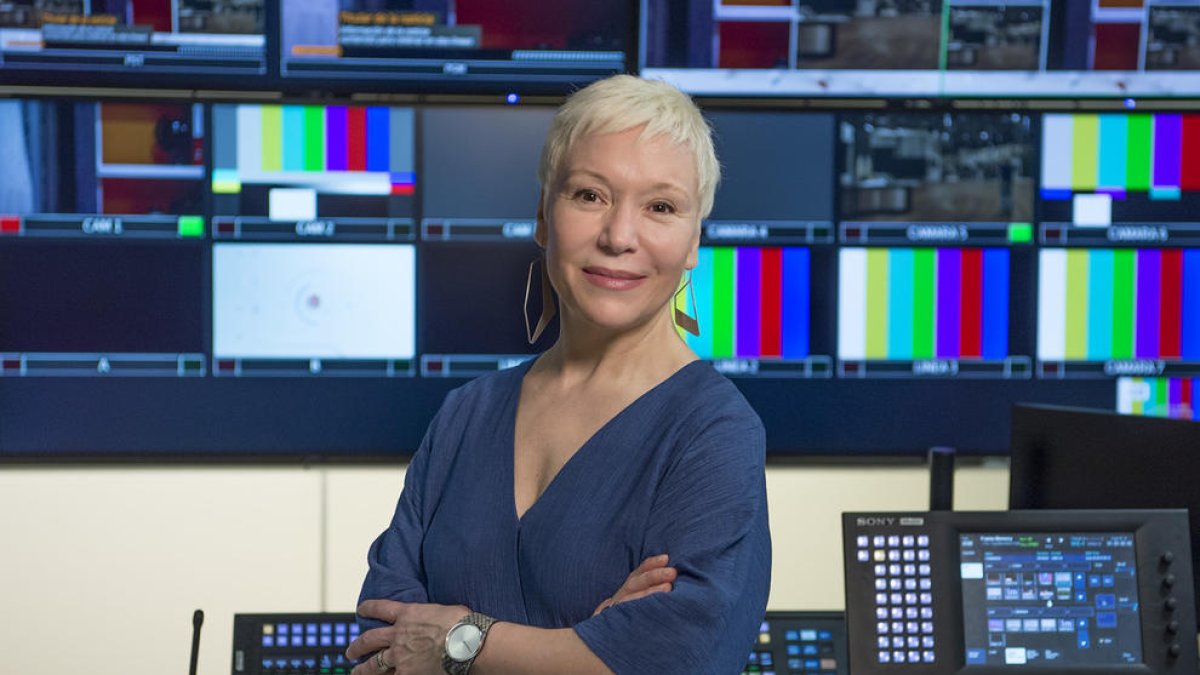 La periodista leridana Rosa Maria Molló.