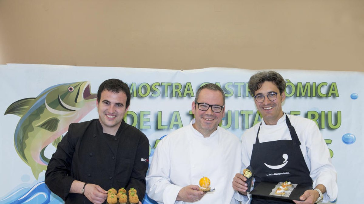 Imatge del taller de cuina d’ahir al migdia.