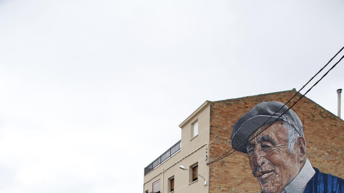 Imagen de archivo del mural del Joan del Tato.