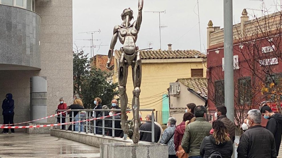 Almacelles ha realitzat un cribratge massiu al Centre de Cultura d’aquesta localitat.