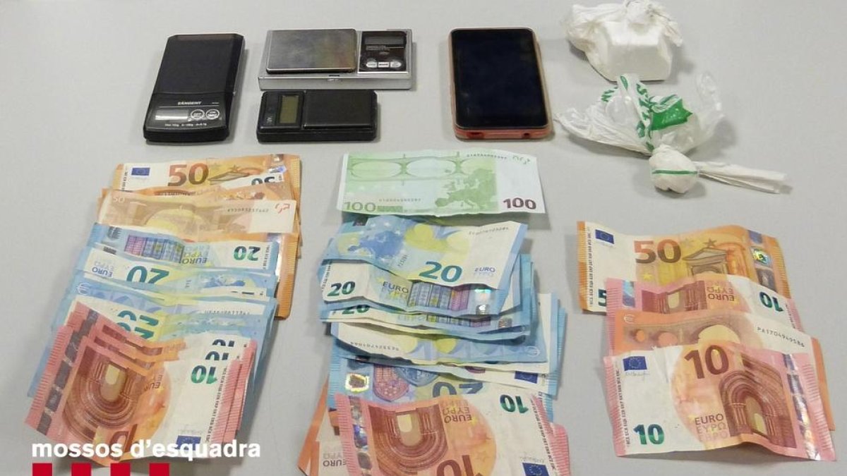 Detingut per vendre cocaïna a Tremp