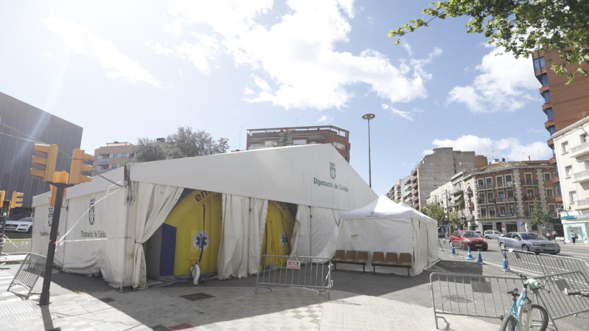 El riesgo de rebrote de contagios tiende a la baja en Lleida