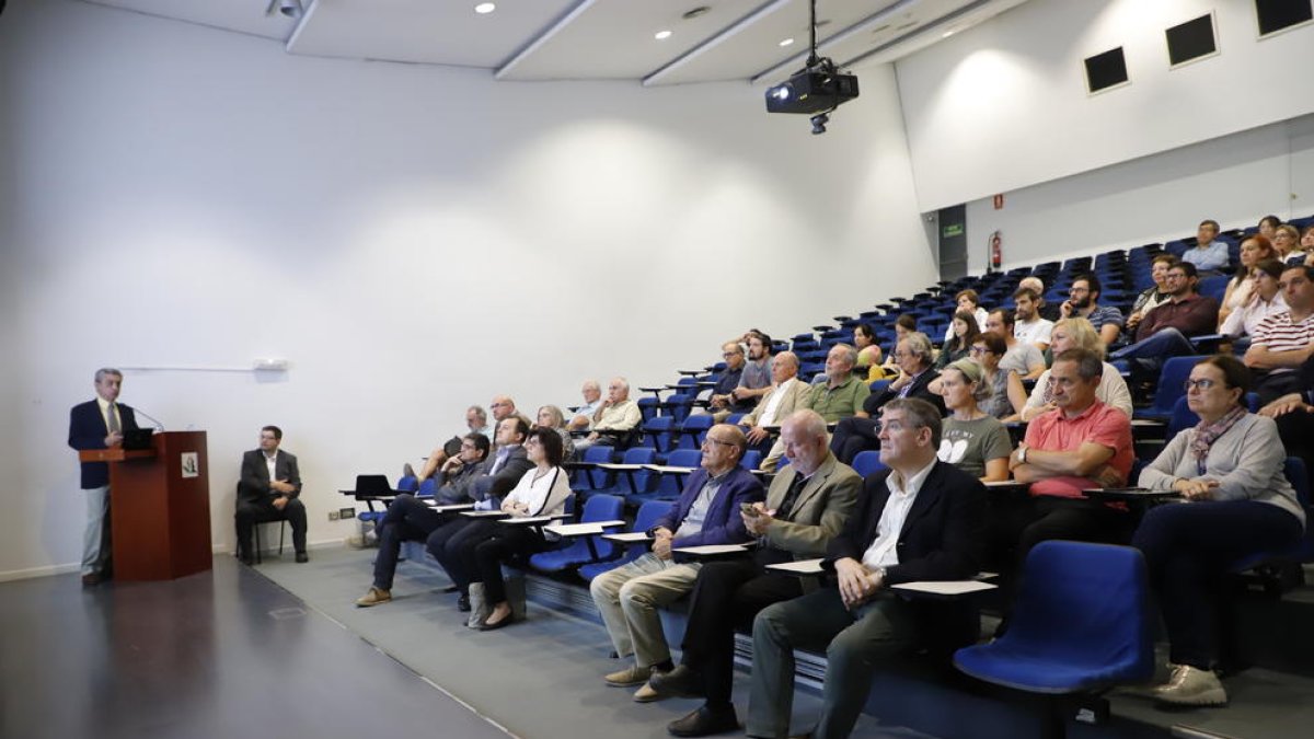 Inauguración del curso de Agrónomos, ayer
