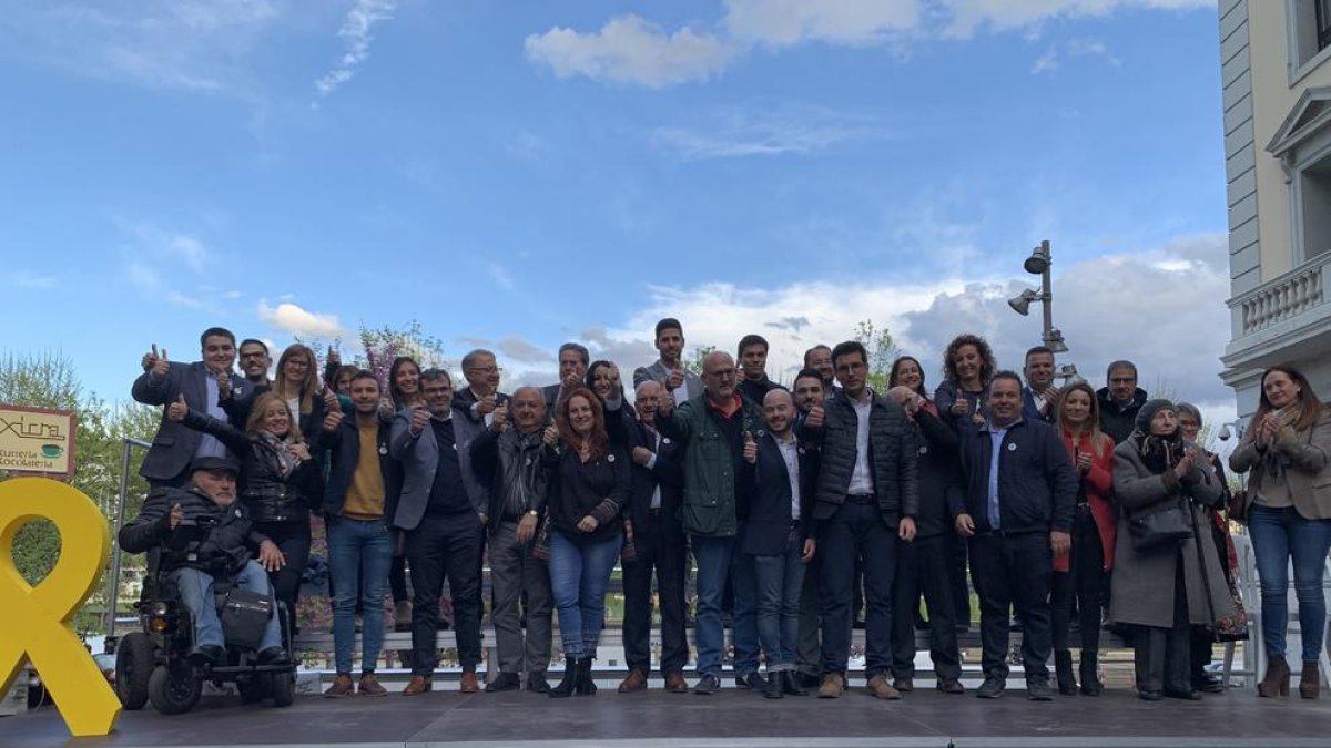 Postius presenta els 37 membres de la llista de Junts per Catalunya