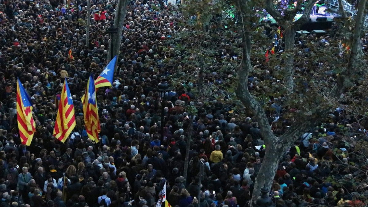 Tsunami Democràtic convoca una concentració 