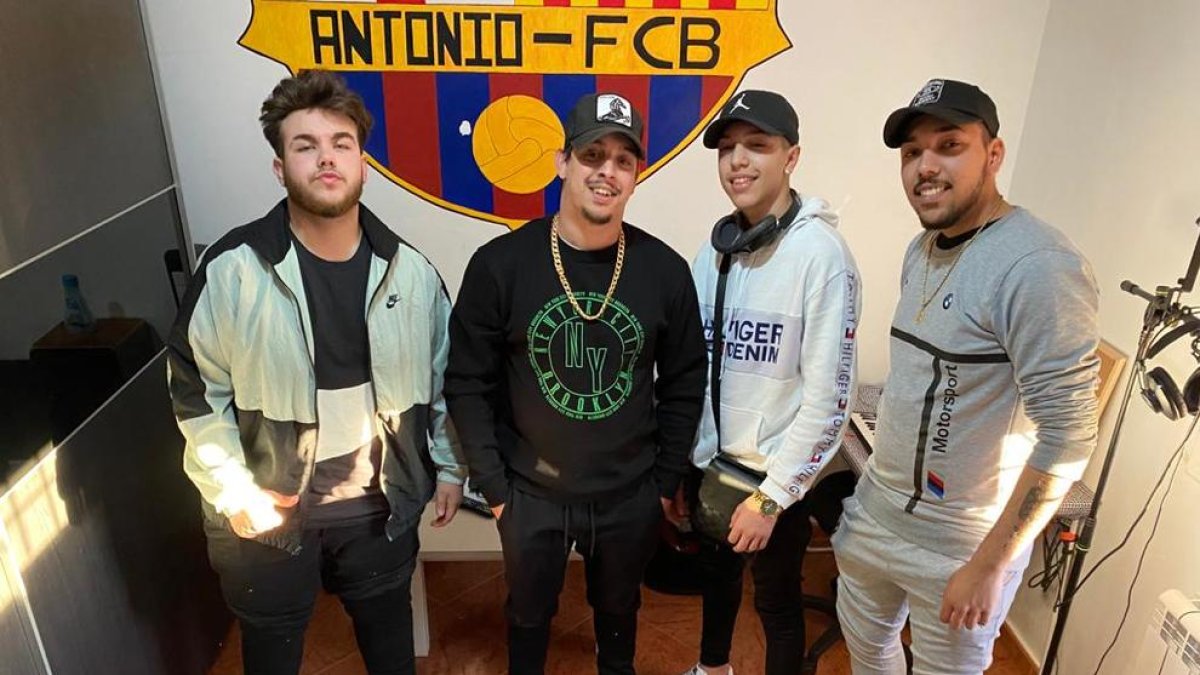 Antonio Giménez, Antonio Griñán, Pedro Giménez y Joel Ribas.