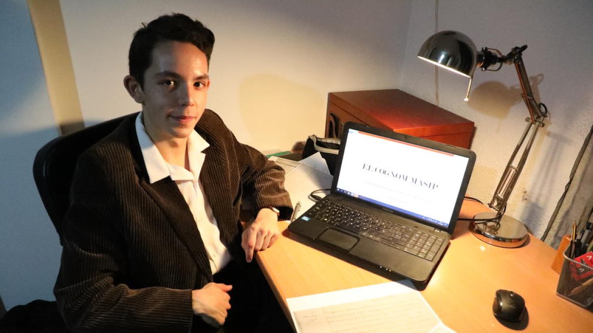 Enric Masip, del Joan Oró de Lleida, ha confeccionat un arbre genealògic complet del seu cognom.