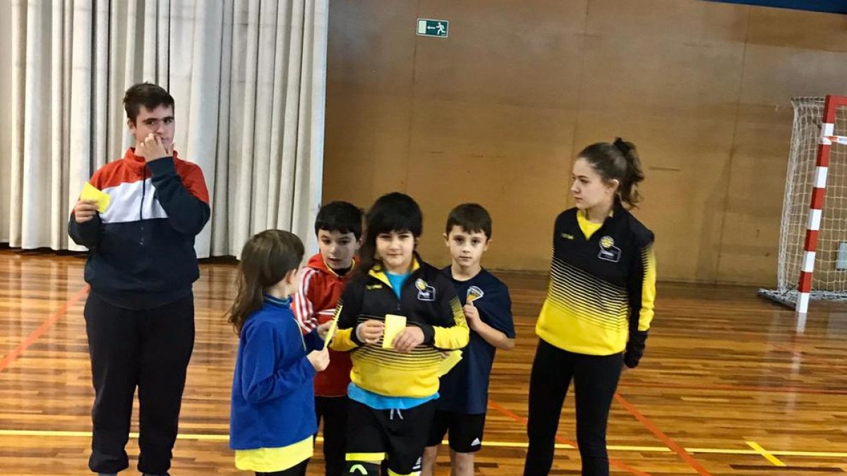 La jornada inclusiva tuvo lugar en el pabellón de Pardinyes.