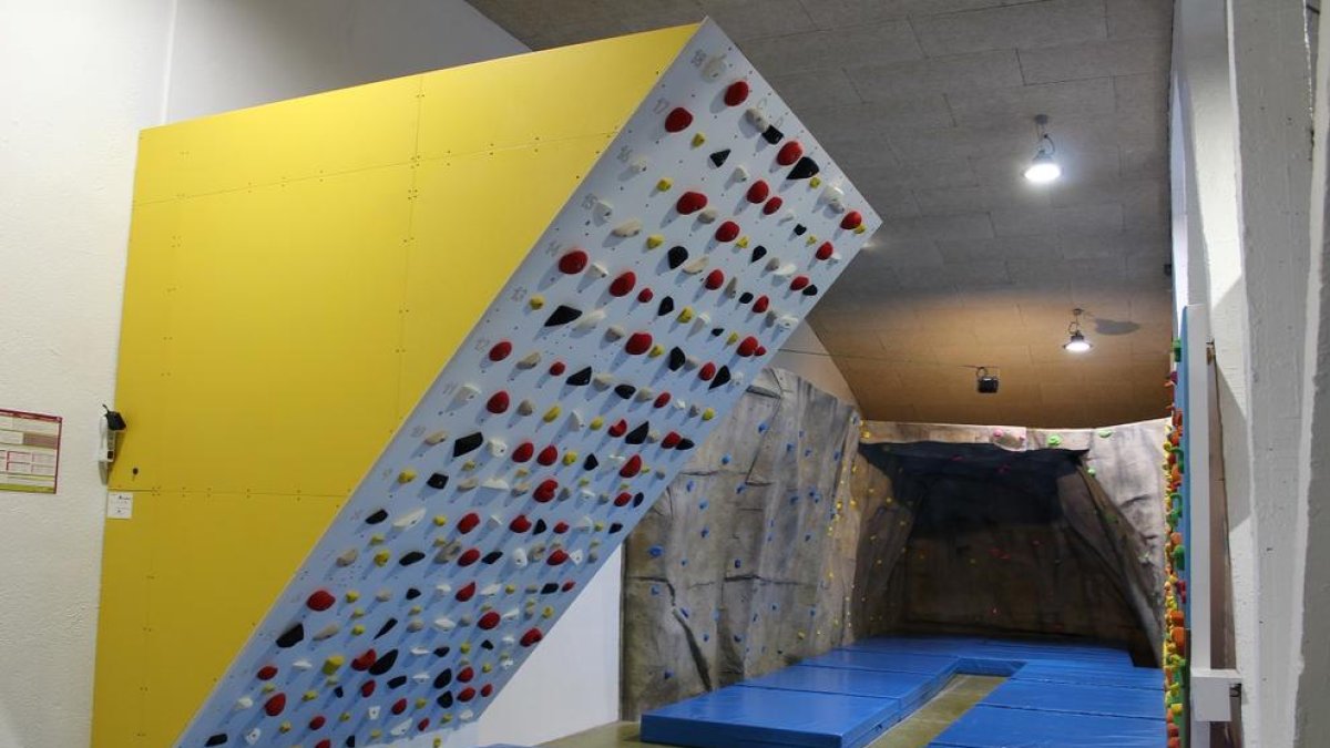 El bloc i rocòdrom han registrat un augment considerable.