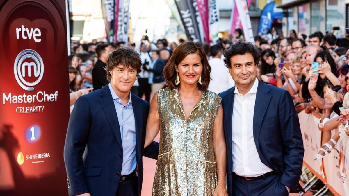 Jordi Cruz, Samantha Vallejo-Nágera i Pepe Rodríguez.
