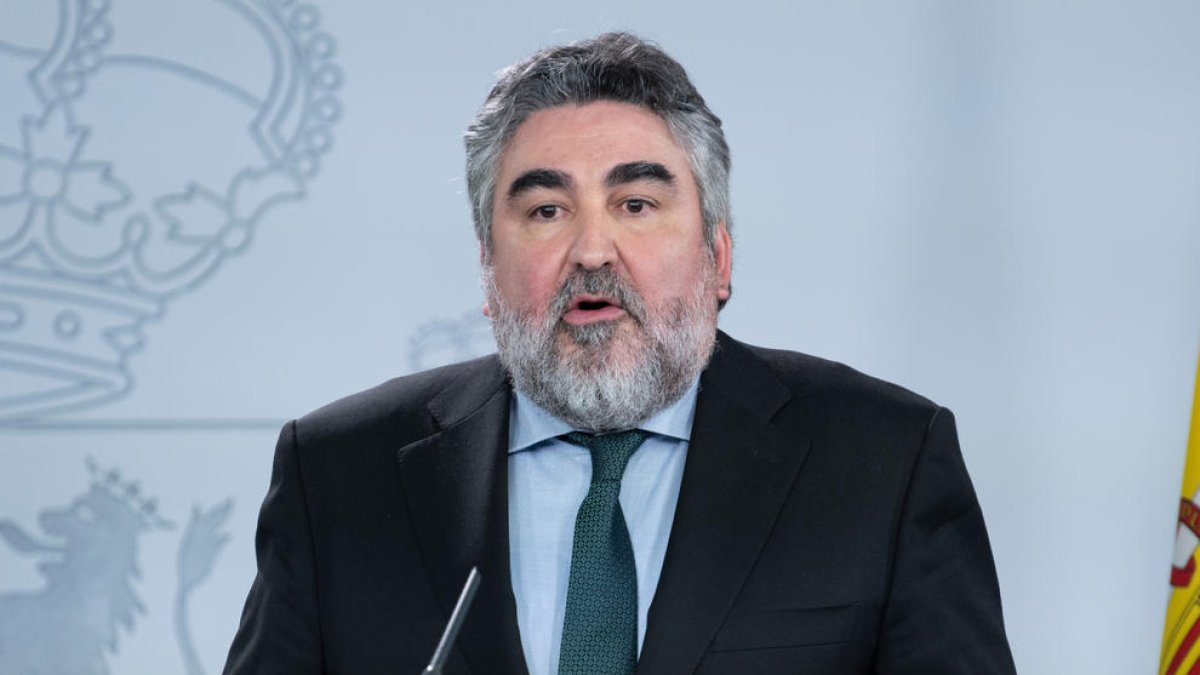 El ministro de Cultura y Deporte, José Manuel Rodríguez Uribes.l