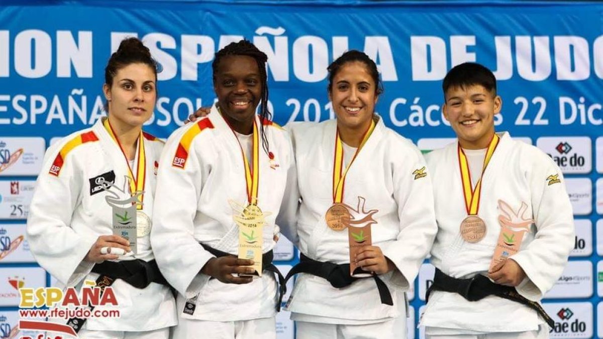 La leridana Ai Tsunoda, bronce en el Estatal Absoluto de Judo