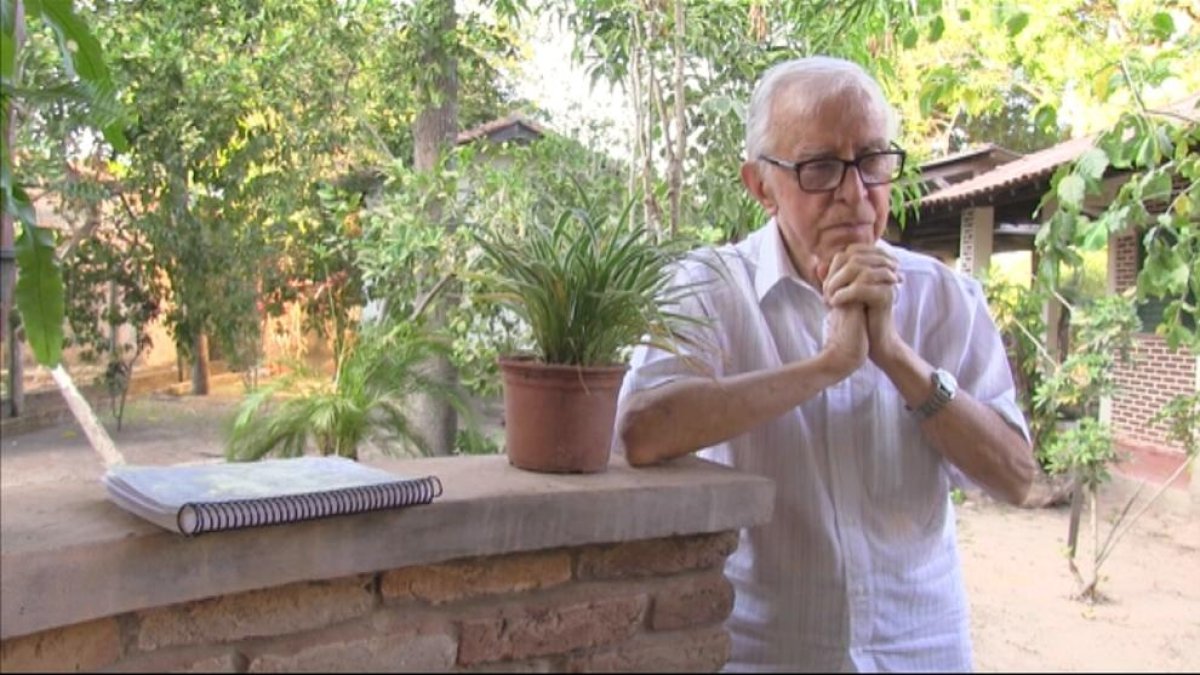 El obispo Pere Casaldàliga.