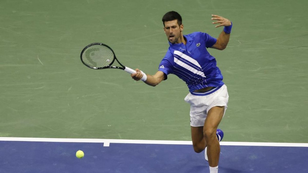 Novak Djokovic es va mostrar imparable amb Jan-Lennard Struff.