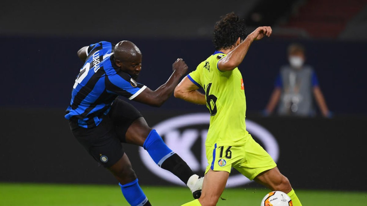 Romelu Lukaku va ser l’autor del primer gol de l’Inter.