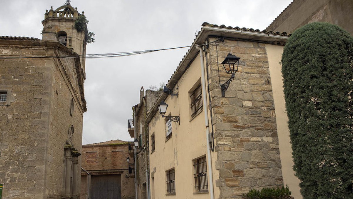 Imagen de Ivorra, que renovará su alumbrado público.