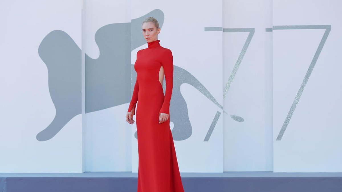 La actriz inglesa Vanessa Kirby durante la presentación de la película “Pieces of a Woman”.