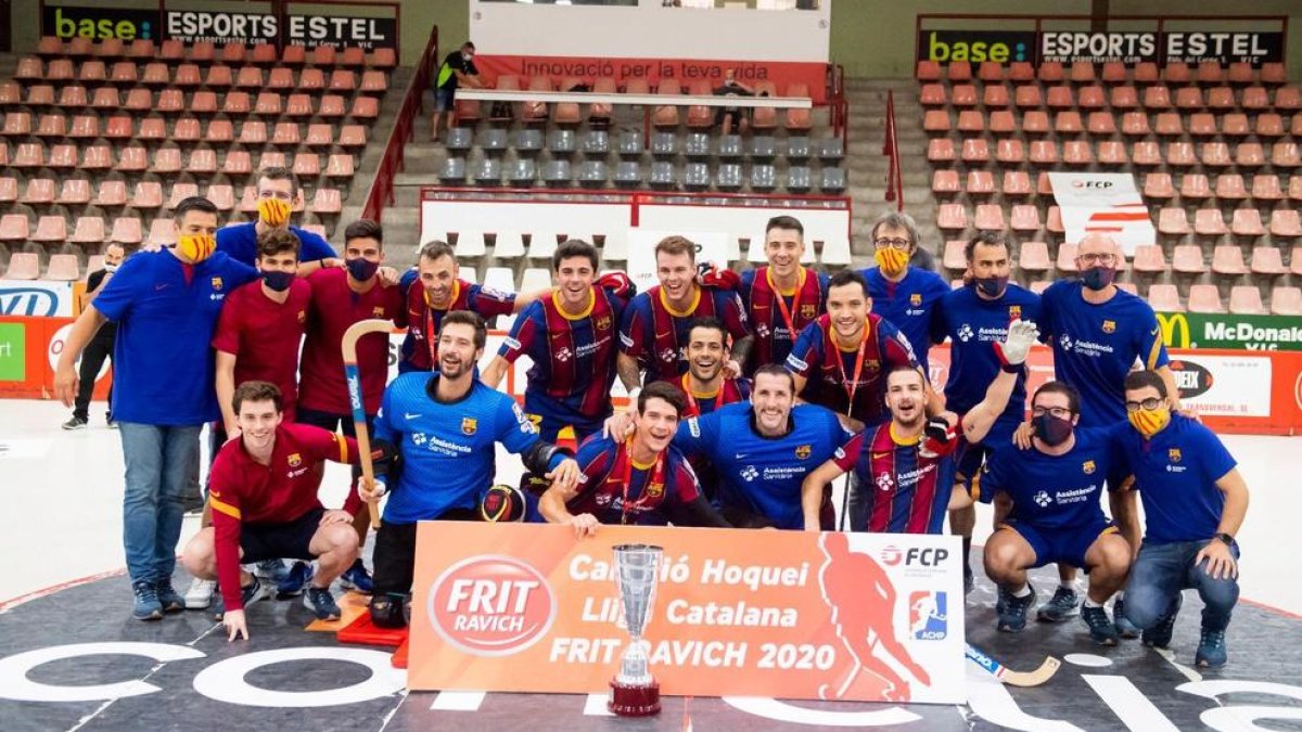 El Barça conquista la Lliga Catalana tras golear al Noia