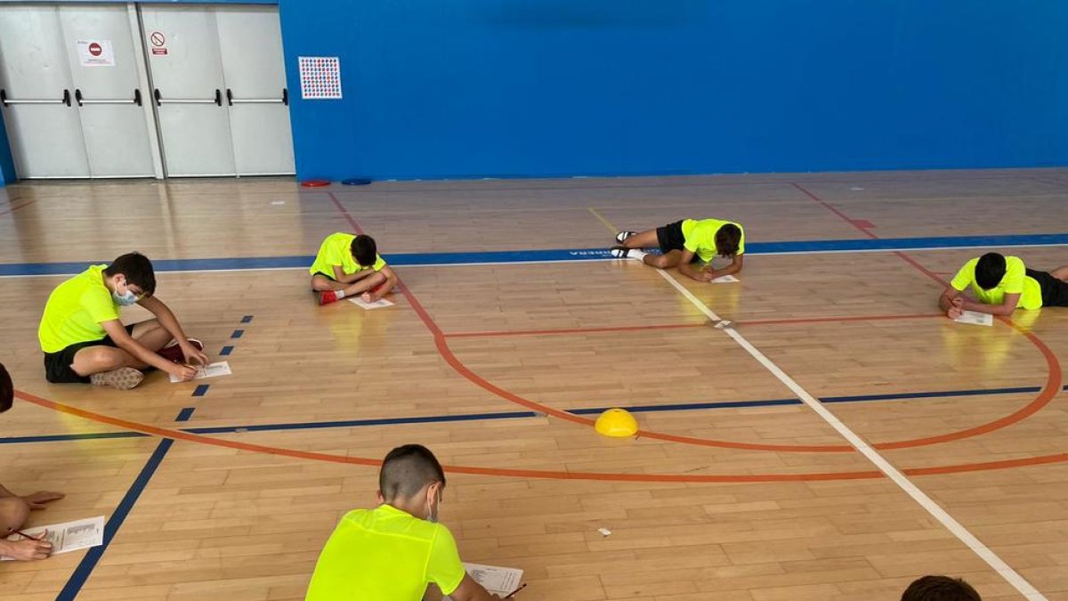 El Campus Livesportemotions, con mascarilla, distancia de seguridad y máximo de diez personas.