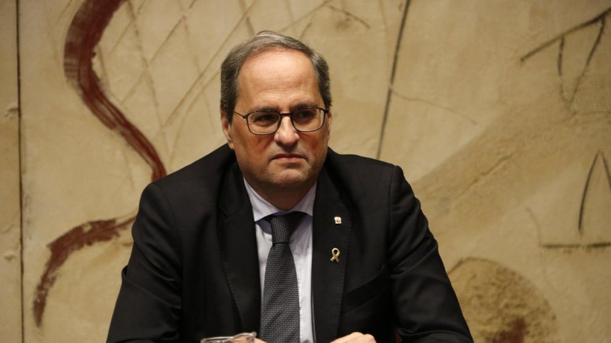 El presidente de la Generalitat, Quim Torra.