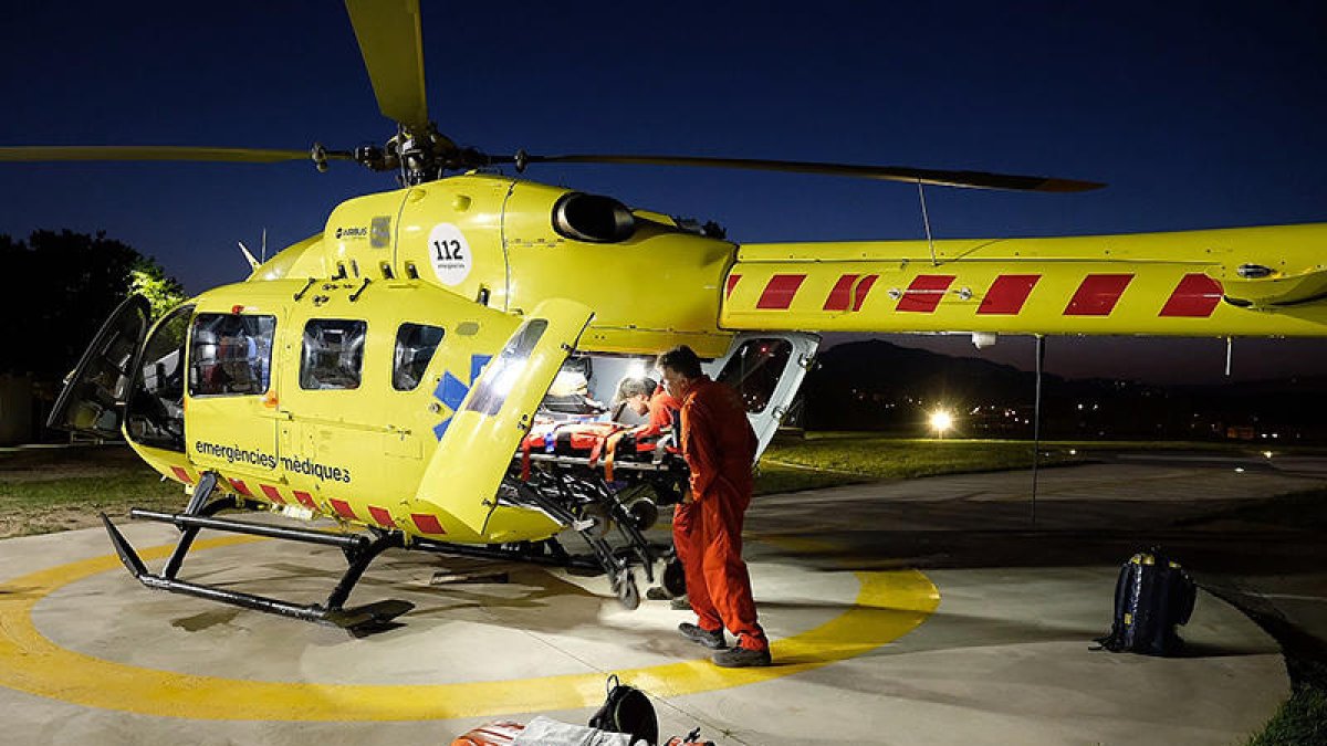 El SEM incorporará este año Tremp y la Seu como helipuertos para los vuelos nocturnos