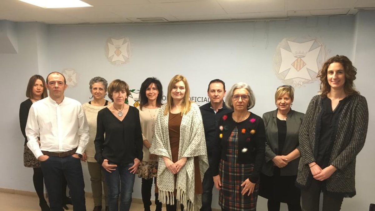 Imatge d’arxiu de la junta del Col·legi d’Infermeria de Lleida.