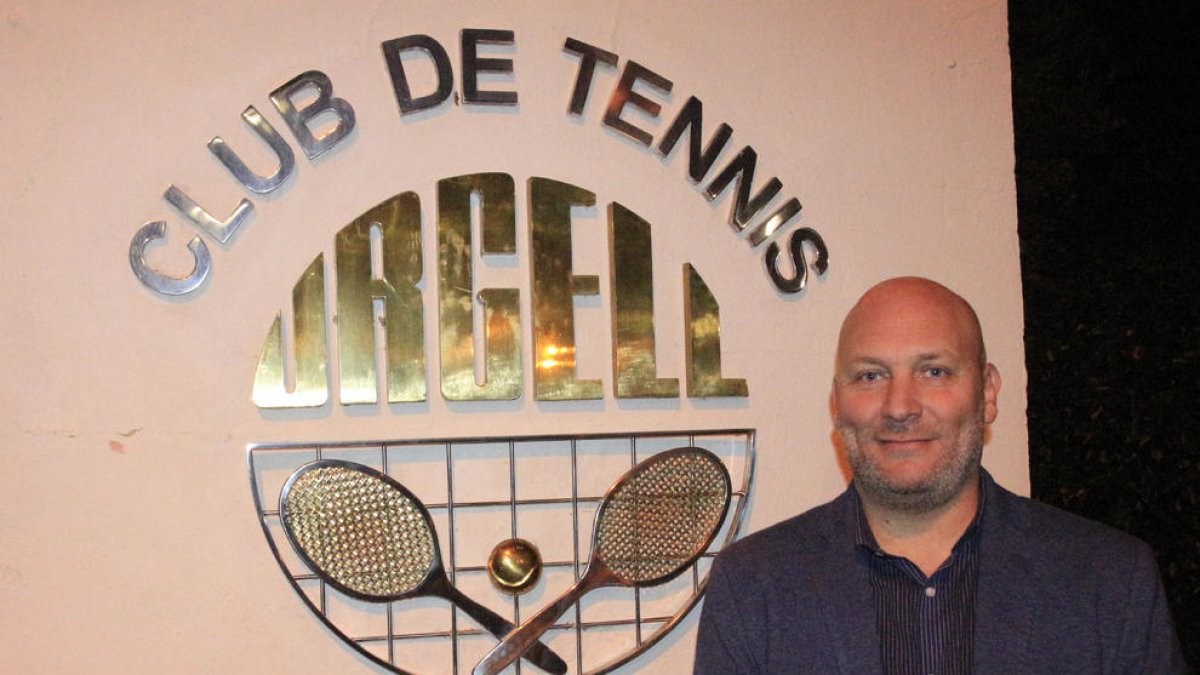 El nuevo presidente del CT Urgell, Òscar Villaverde.