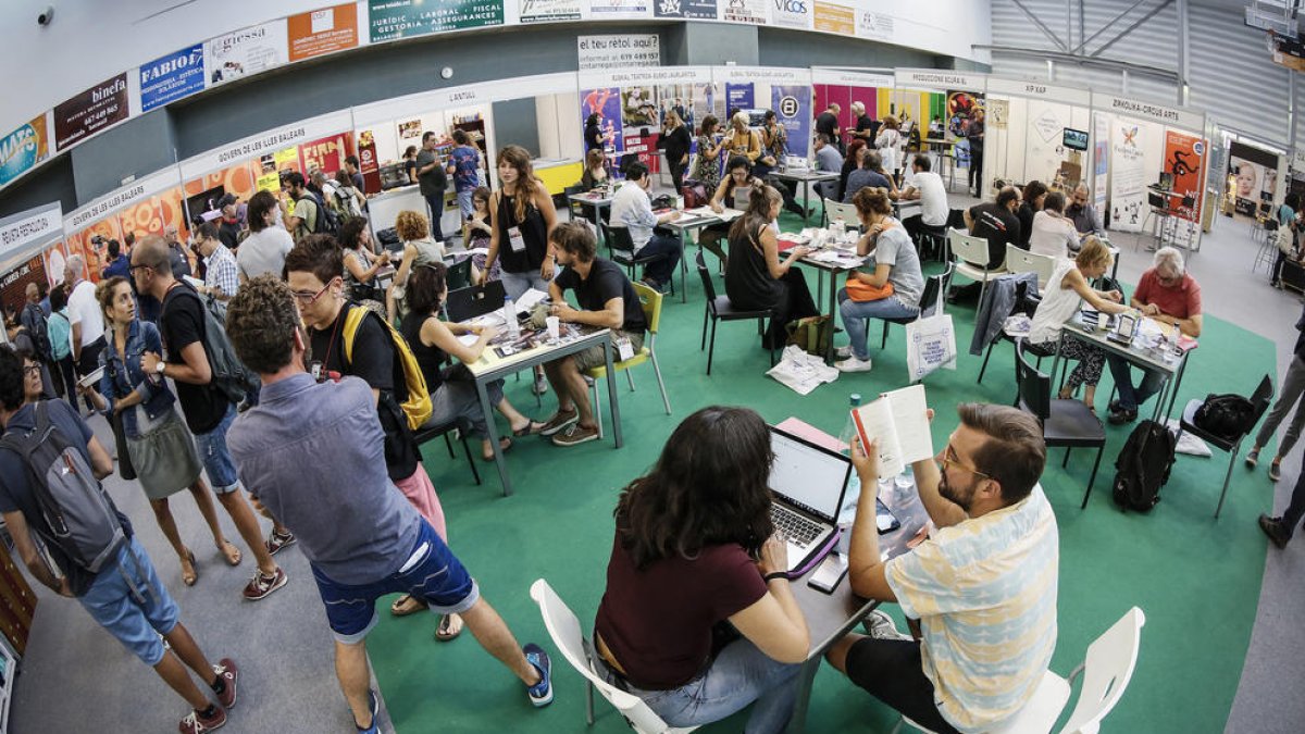 Una edició anterior de la Llotja professional de FiraTàrrega.