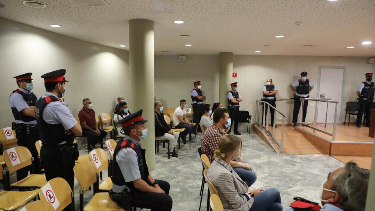 Vista en la Audiencia de Lleida el pasado 16 de junio.