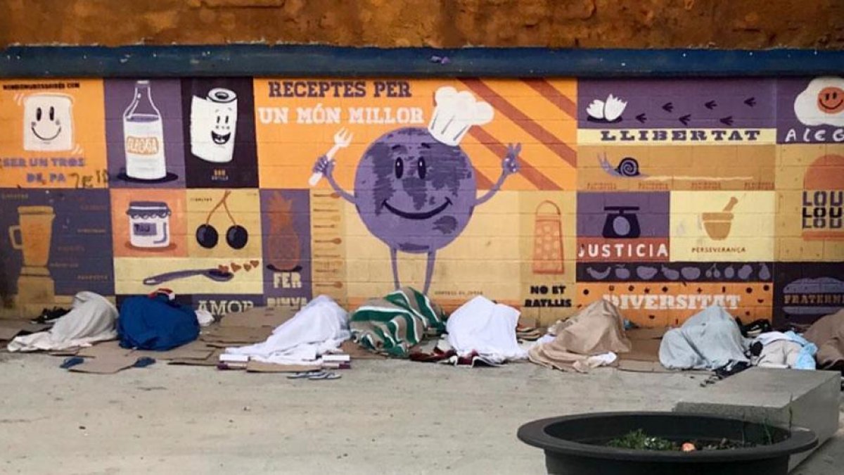 Una de les imatges que circulen.