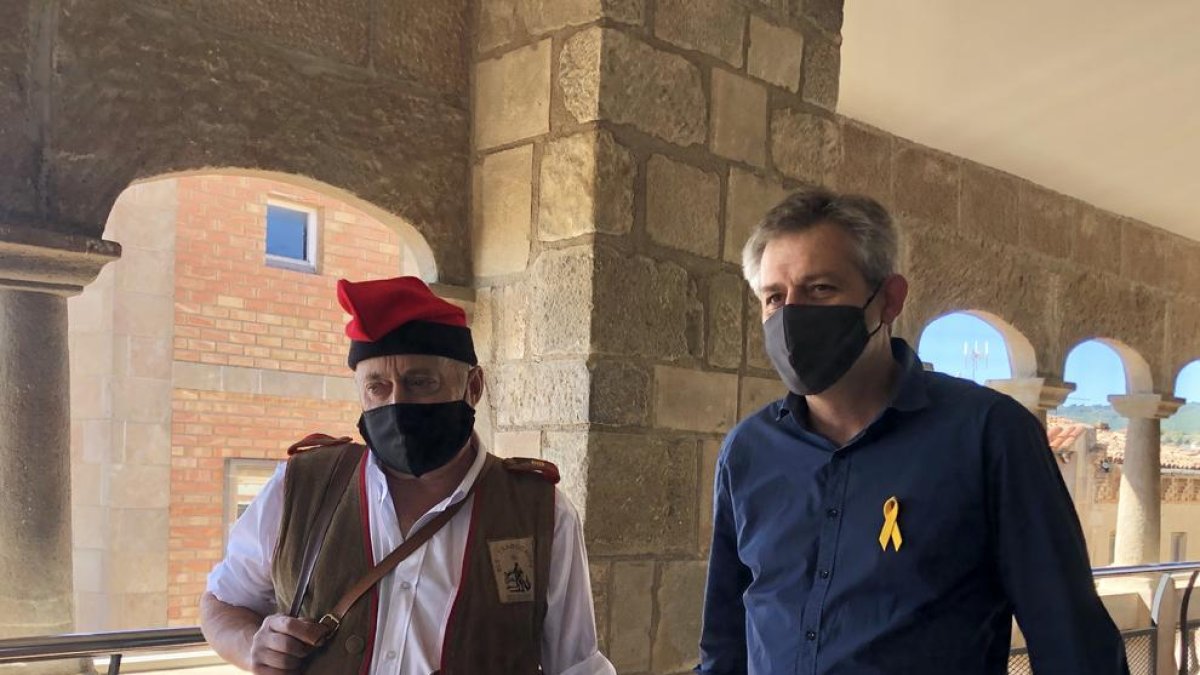 Amb la trabucada va començar ahir la festa major de Solsona.