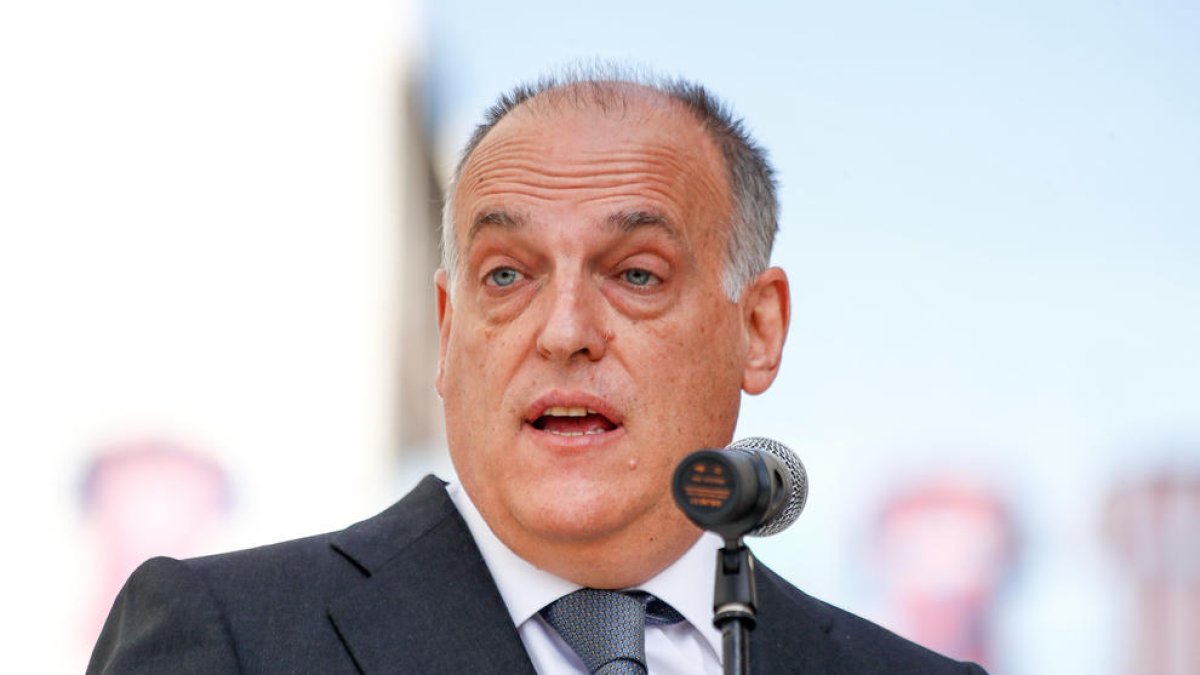 Javier Tebas, president de la Lliga.