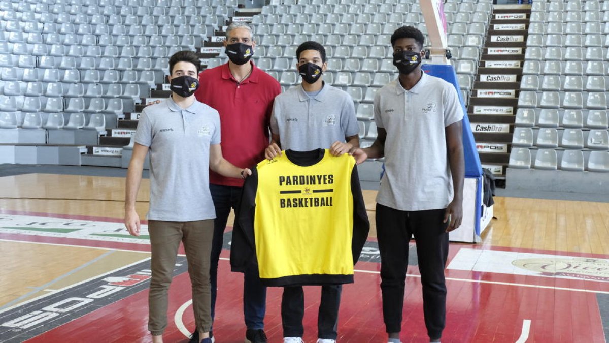 Tamames va presidir ahir la presentació dels tres fitxatges.