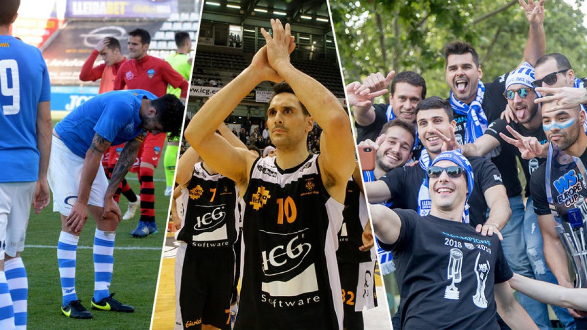 ENCUESTA. Pone nota a la temporada de los tres equipos principales de Lleida