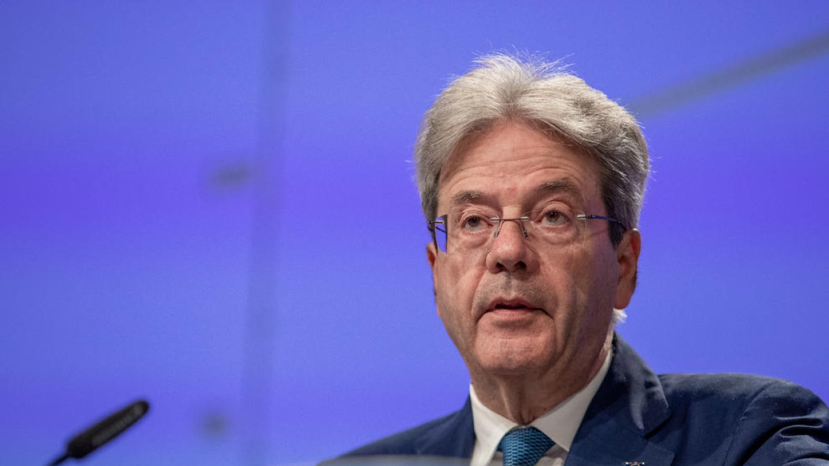 El comissari d’Economia de la Unió Europea, Paolo Gentiloni.