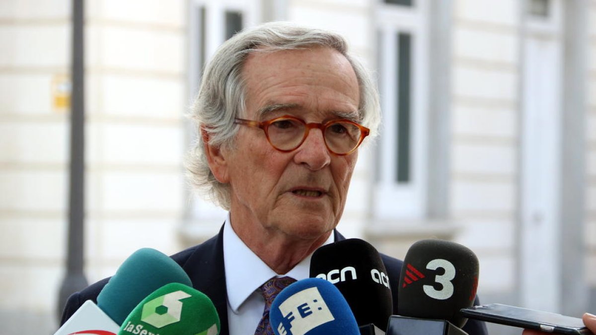 Trias en el Supremo: 'Dejar las armas a los coches era una barbaridad'