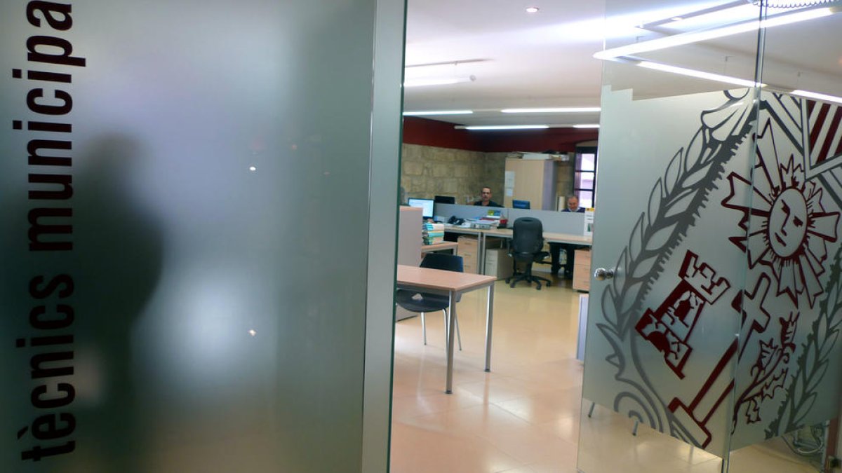 Oficina tècnica de l’ajuntament de Solsona.