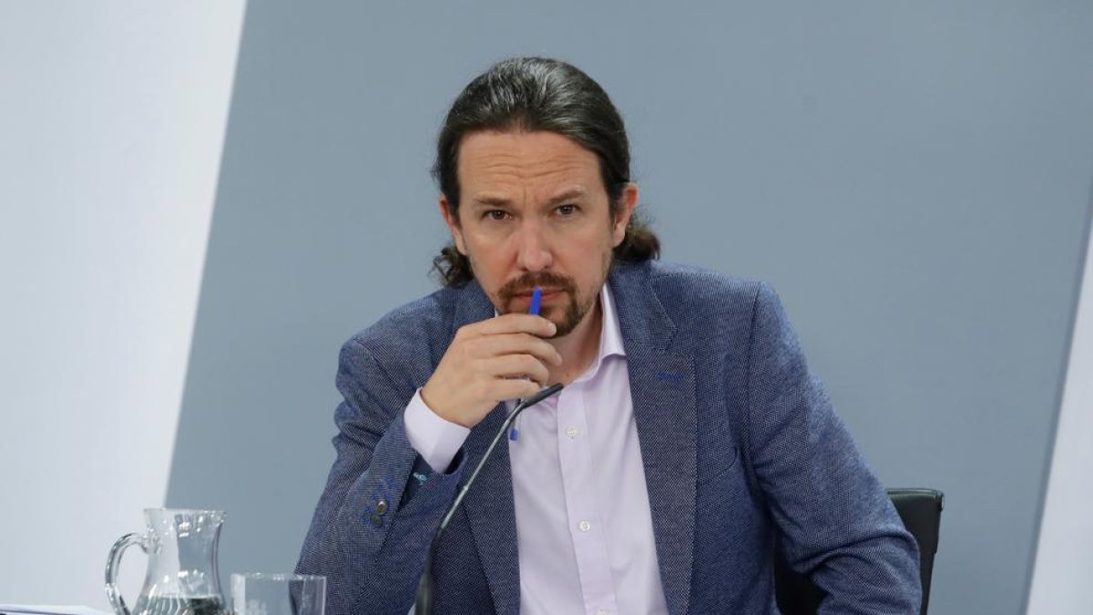 El vicepresident tercer del Govern espanyol, Pablo Iglesias.