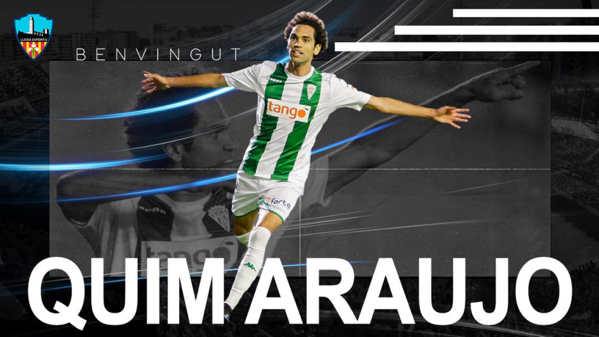 El Lleida Esportiu incorpora al mediocampista Quim Araujo