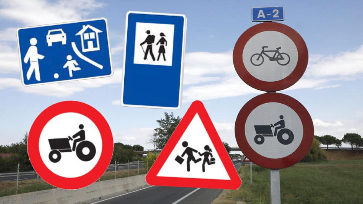 Exemples de senyals 'censurats' per la Fiscalia al considerar-los masclistes.