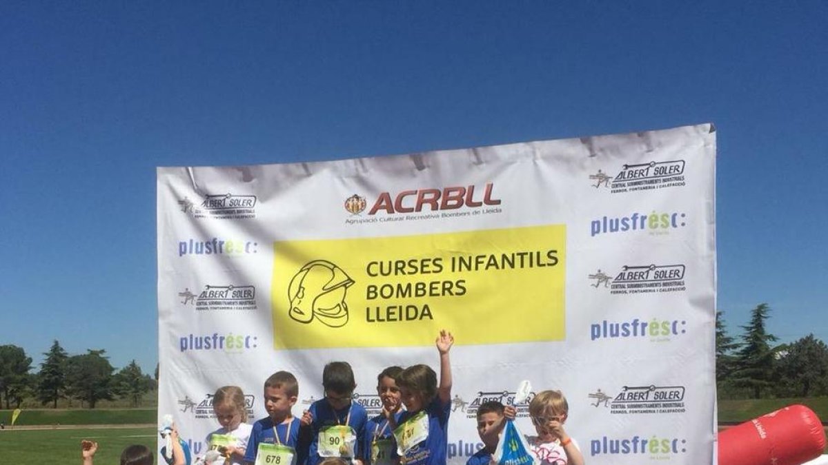 Curses infantils a la pista de les Basses