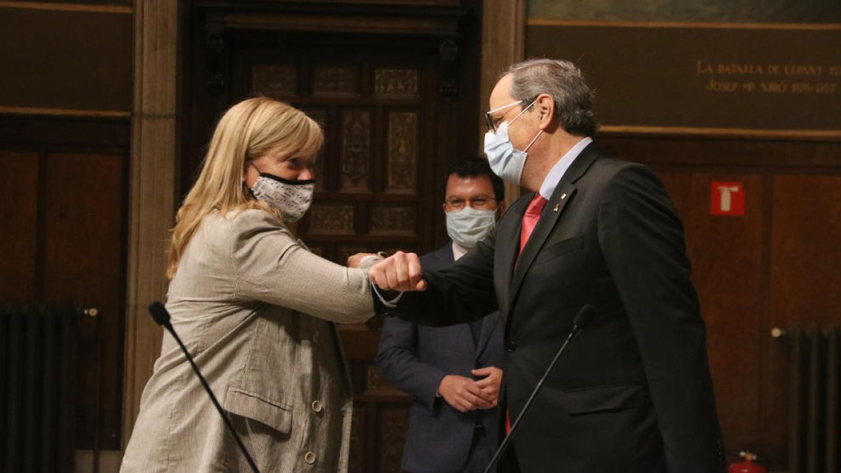 El Govern deja en manos de Torra la respuesta a su posible inhabilitación