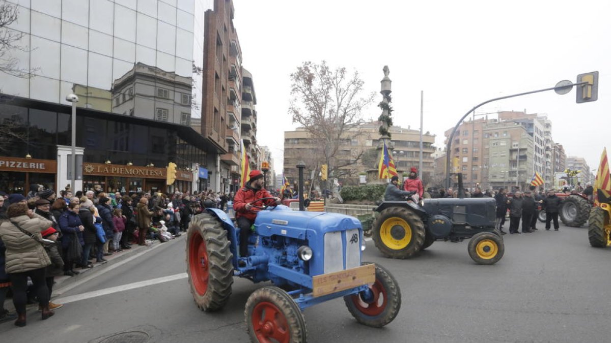Imatge dels Tres Tombs l’any passat a Lleida.