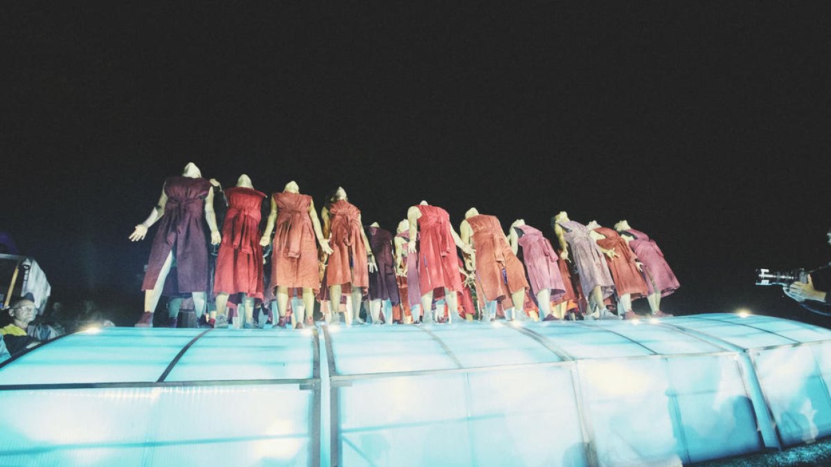 Espectacle ‘Power of Diversity’, de la companyia alemanya Pan.Optikum, que també va recolzar la UE.